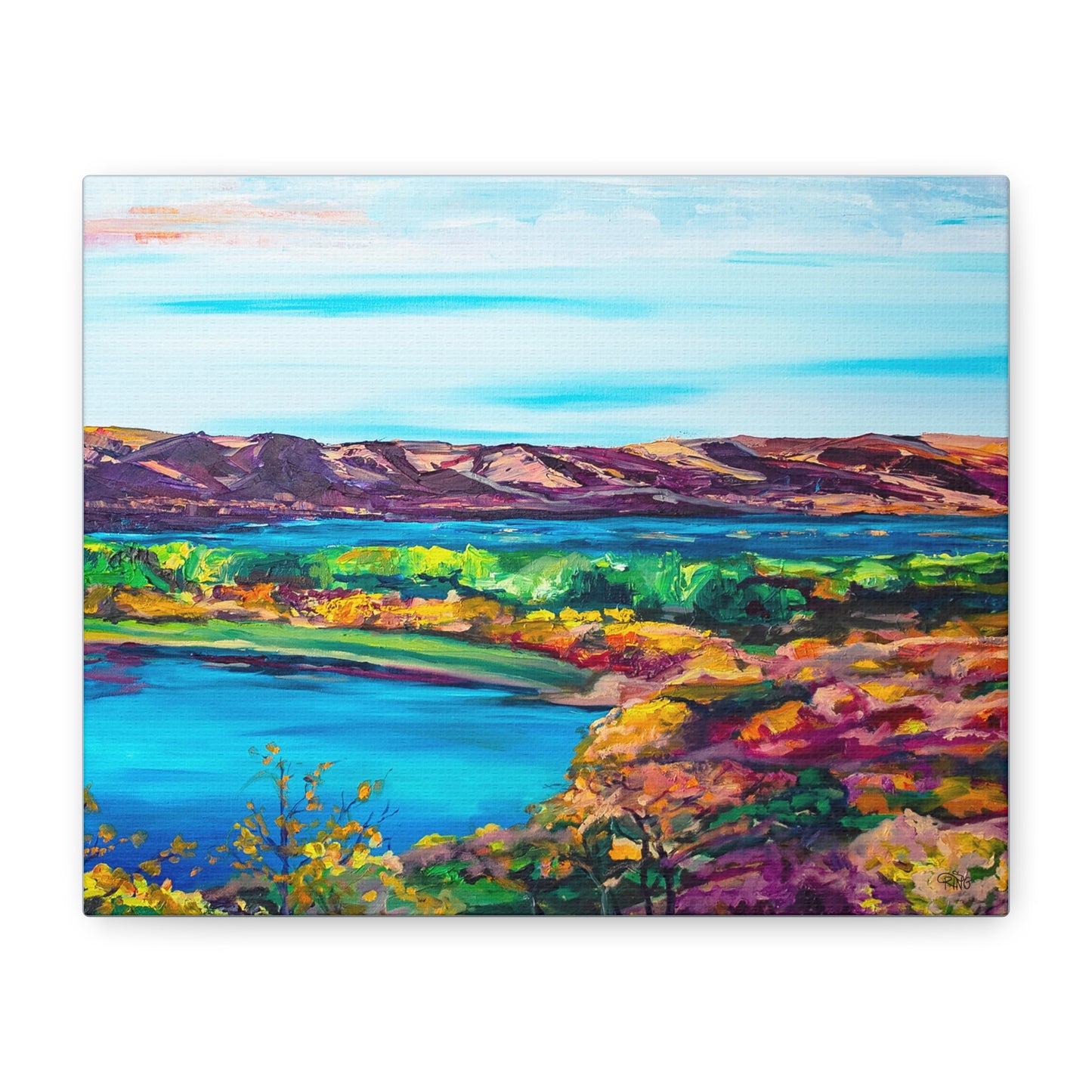 Katepwa Valley - Canvas Print