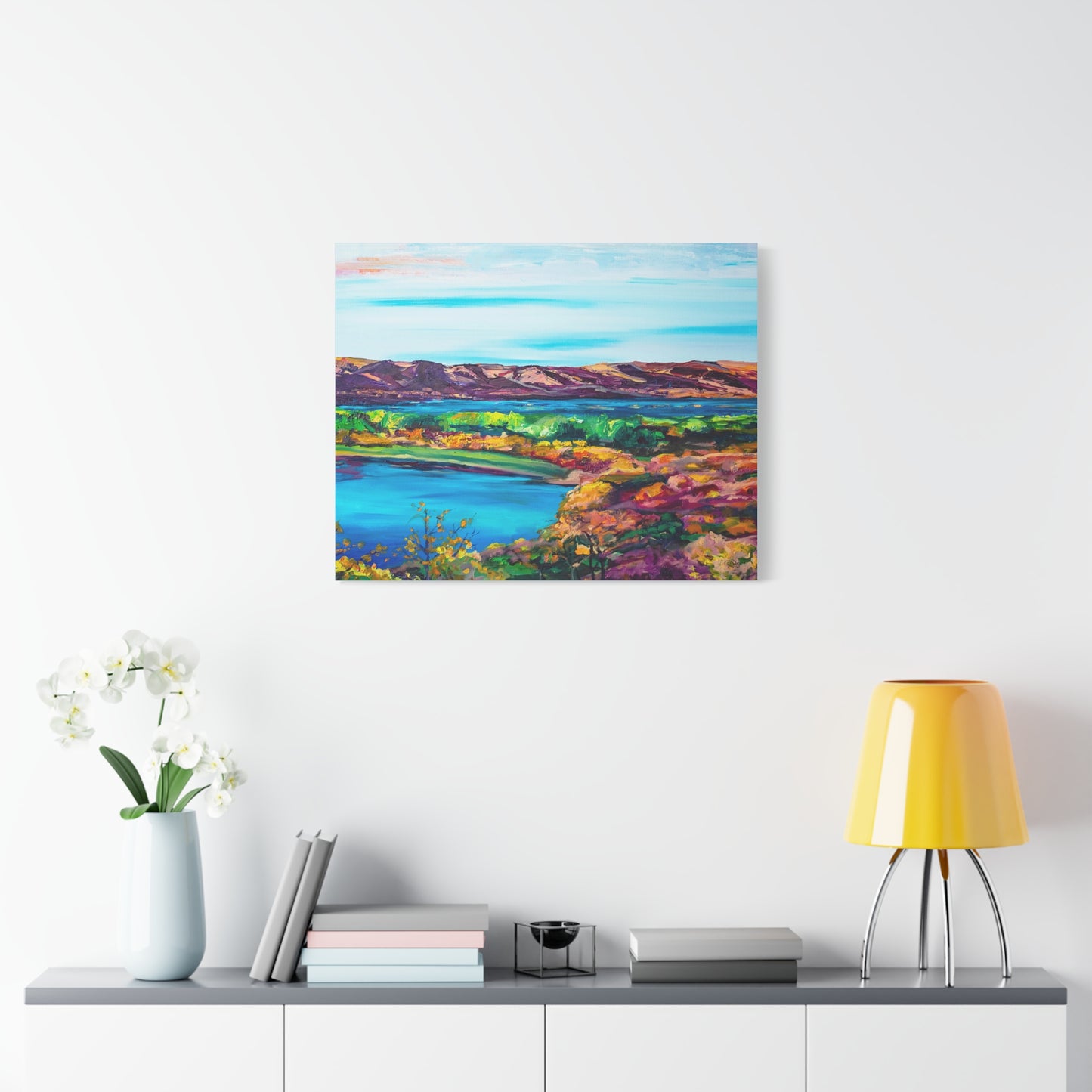Katepwa Valley - Canvas Print