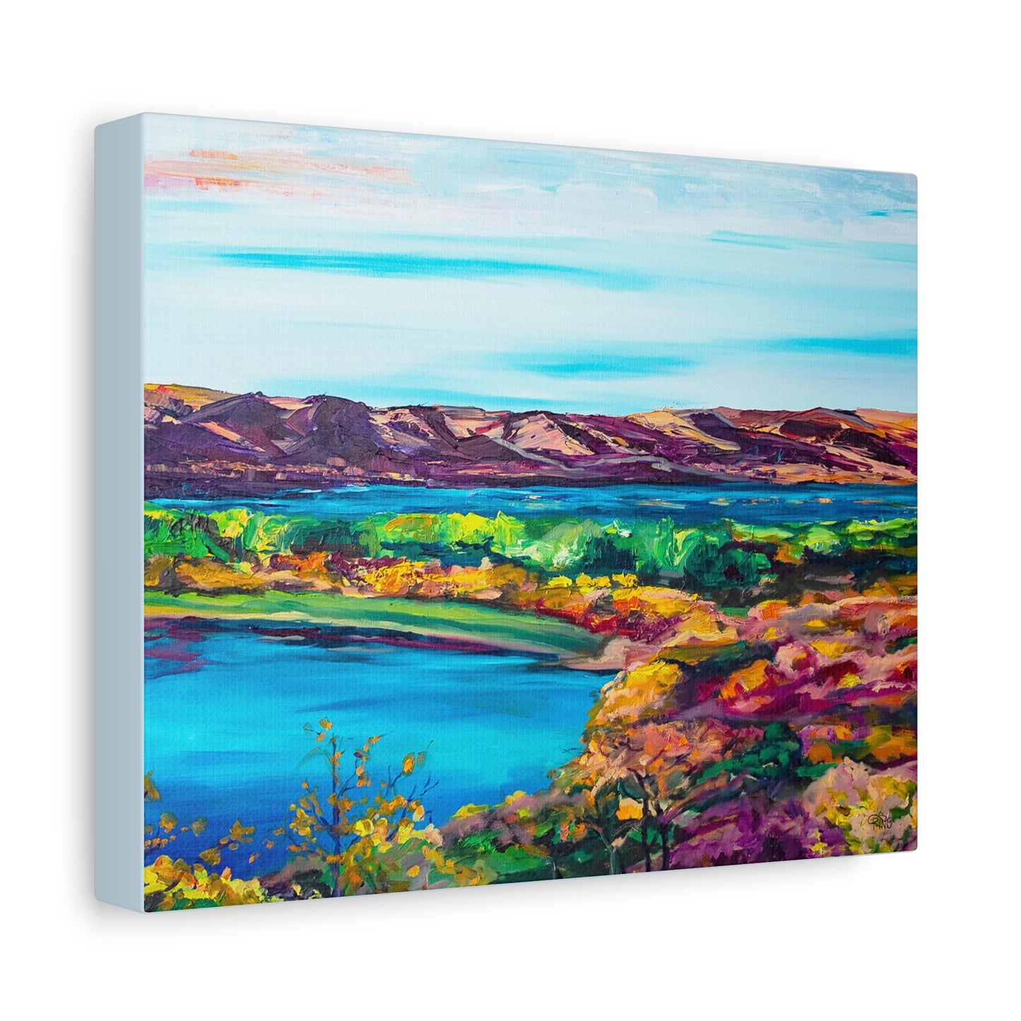 Katepwa Valley - Canvas Print