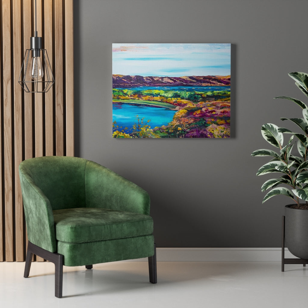 Katepwa Valley - Canvas Print