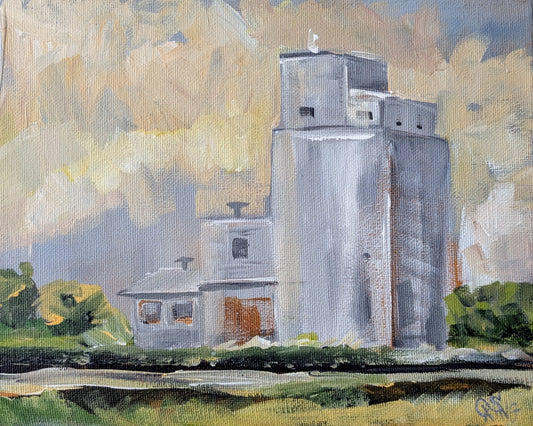 Chamberlain Elevator - Original Painting