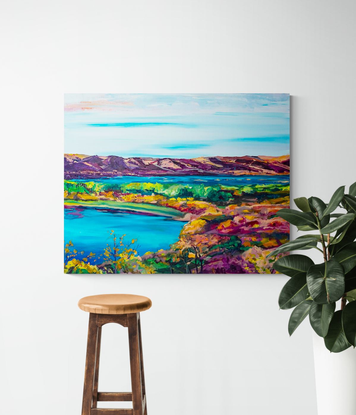 Katepwa Valley - Canvas Print
