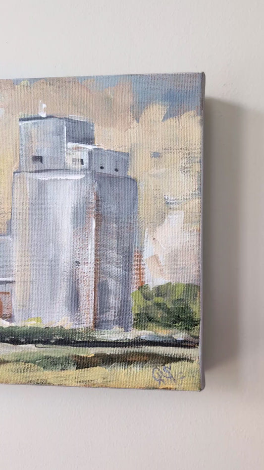 Chamberlain Elevator - Original Painting