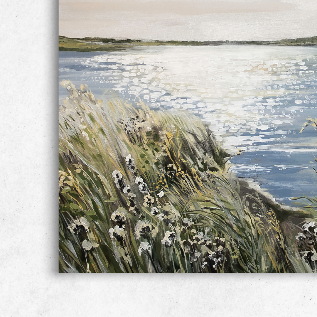Sparkling Waters in a Nature Refuge - Canvas Print