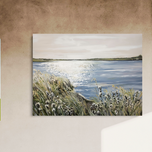 Sparkling Waters in a Nature Refuge - Canvas Print