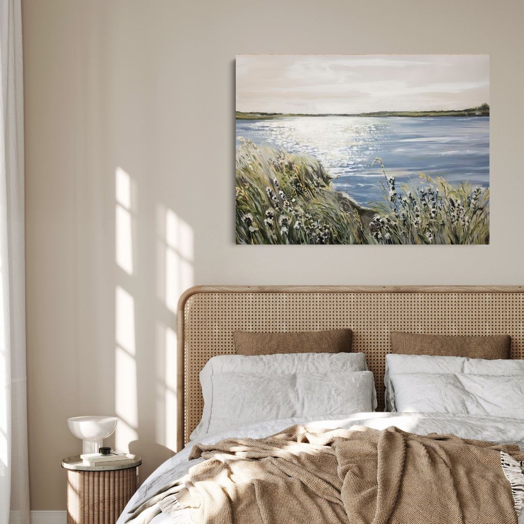 Sparkling Waters in a Nature Refuge - Canvas Print
