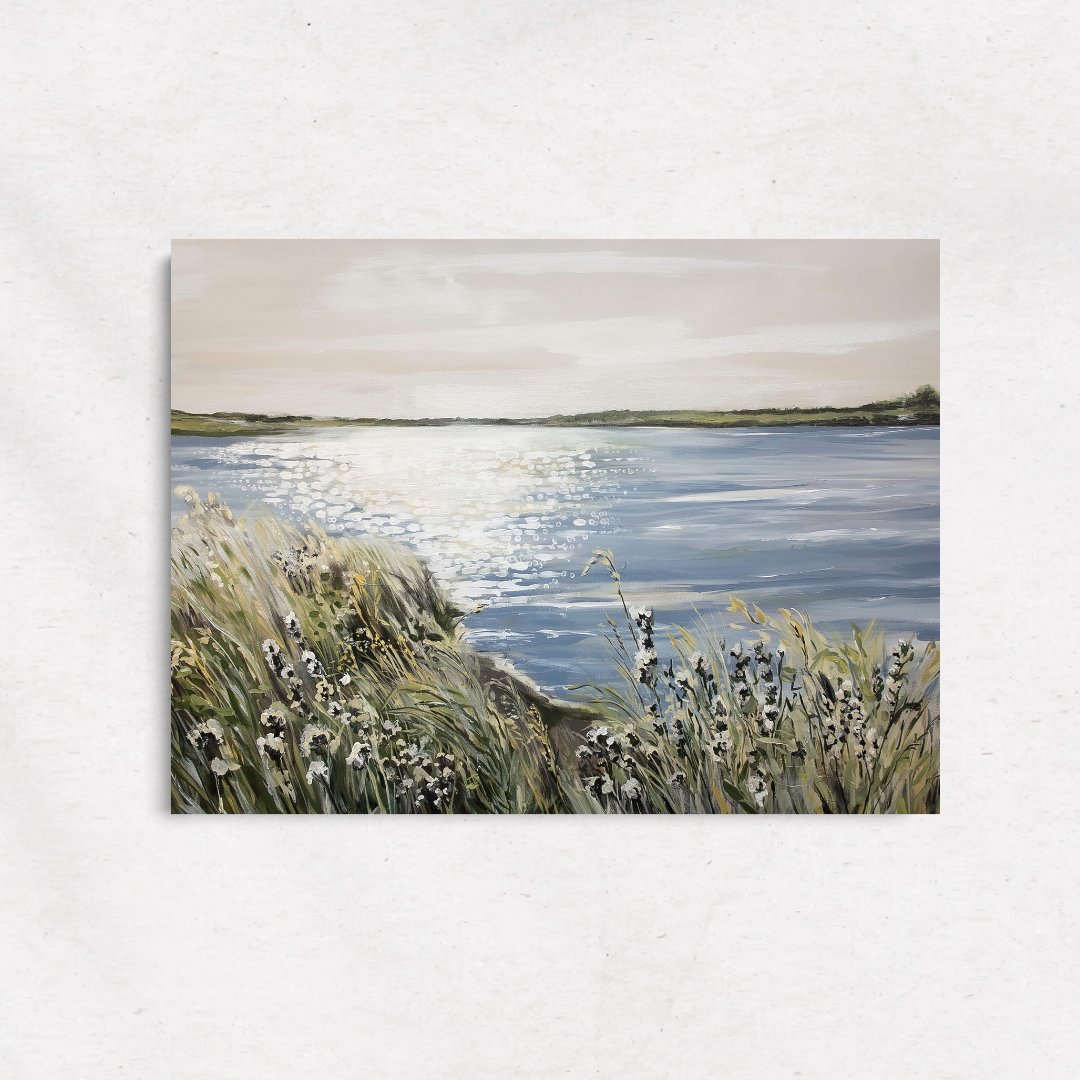 Sparkling Waters in a Nature Refuge - Canvas Print