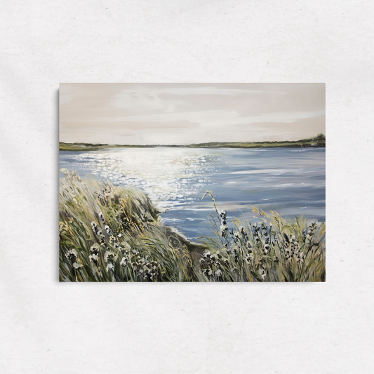 Sparkling Waters in a Nature Refuge - Canvas Print