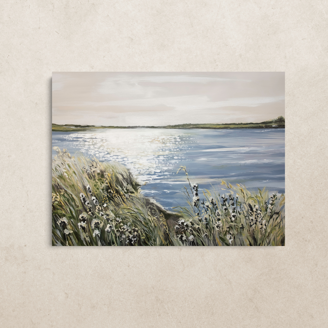 Sparkling Waters in a Nature Refuge - Canvas Print