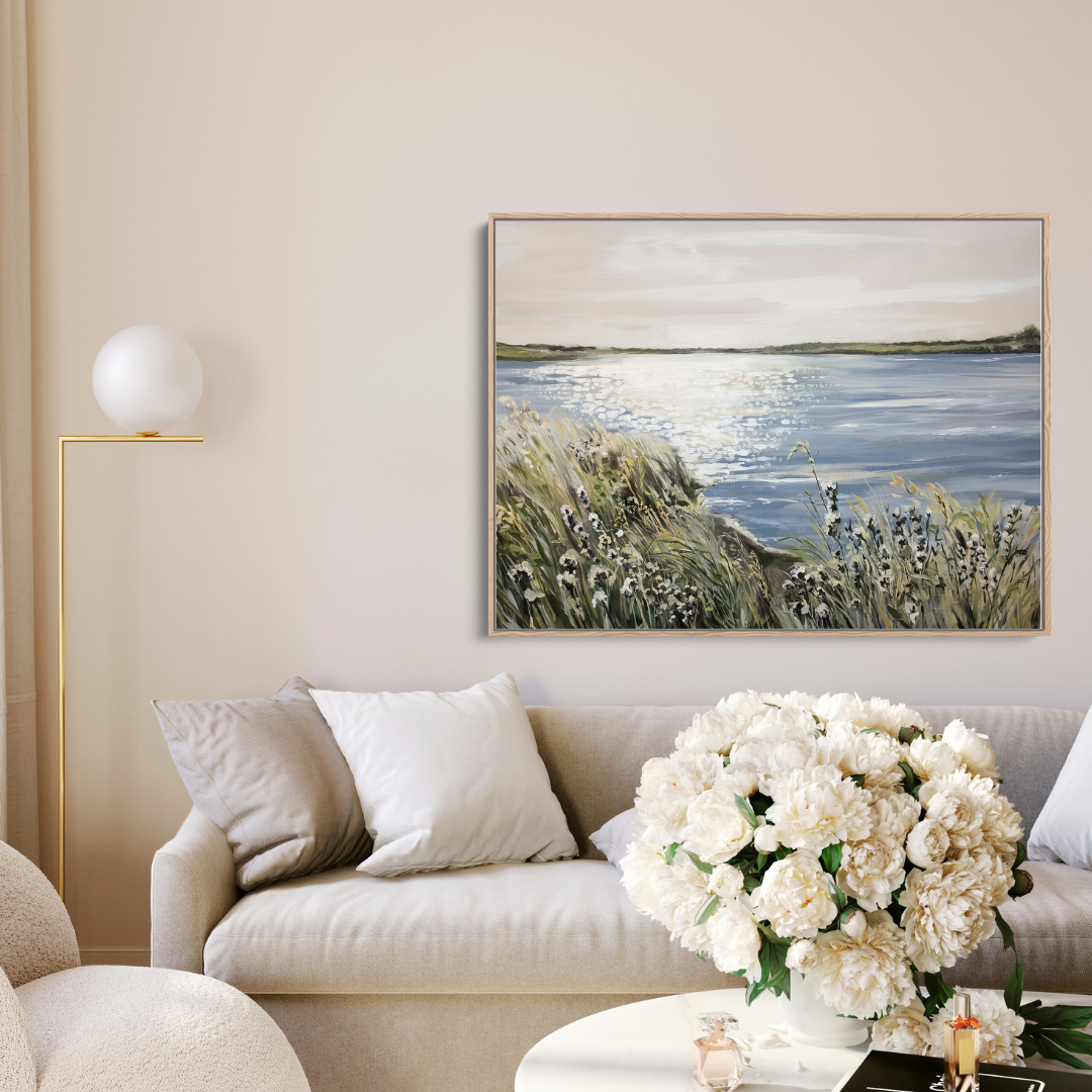 Sparkling Waters in a Nature Refuge - Canvas Print