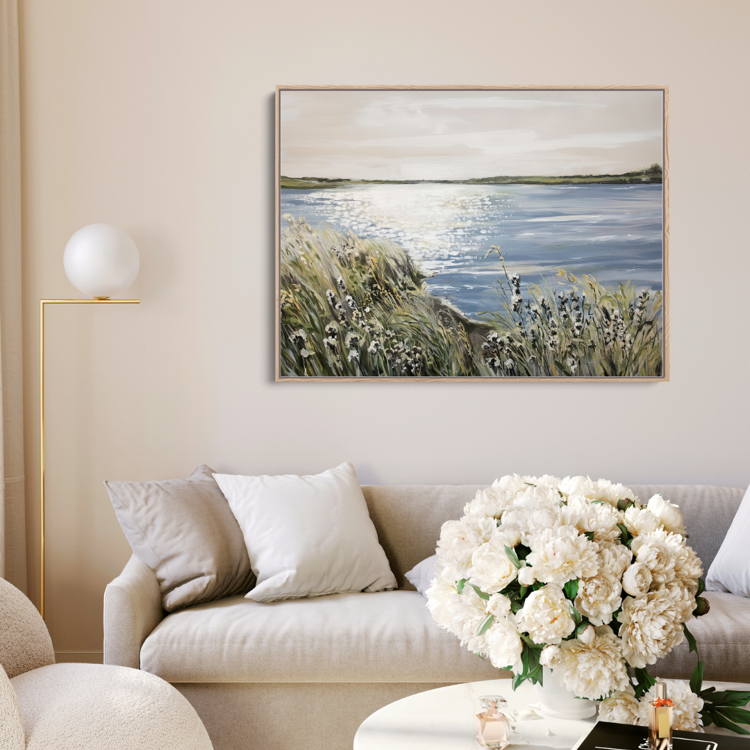 Sparkling Waters in a Nature Refuge - Canvas Print