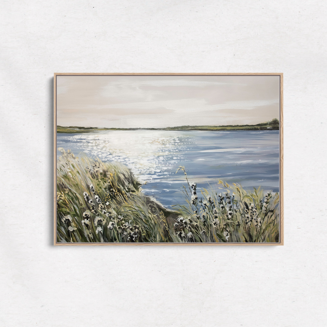 Sparkling Waters in a Nature Refuge - Canvas Print