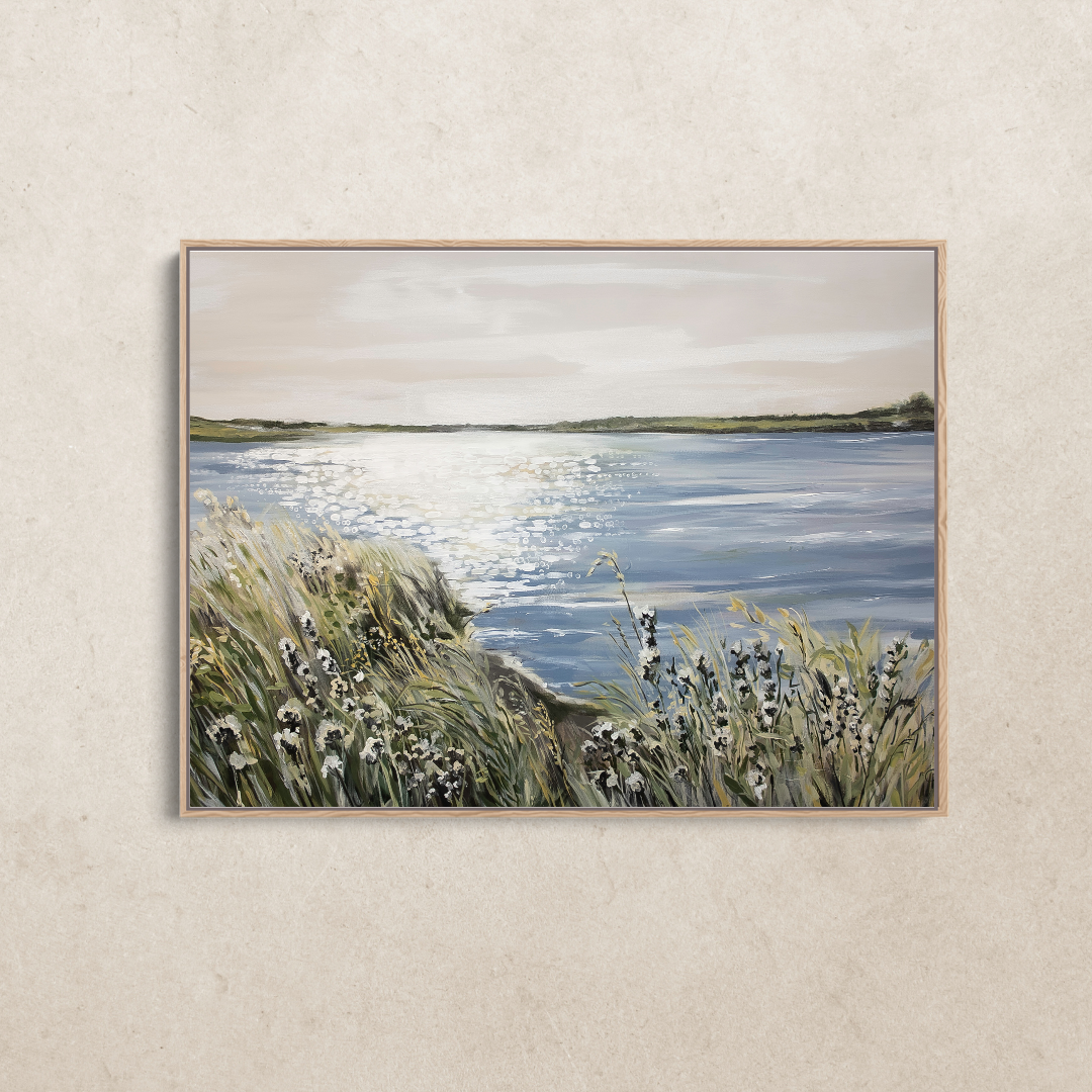 Sparkling Waters in a Nature Refuge - Canvas Print