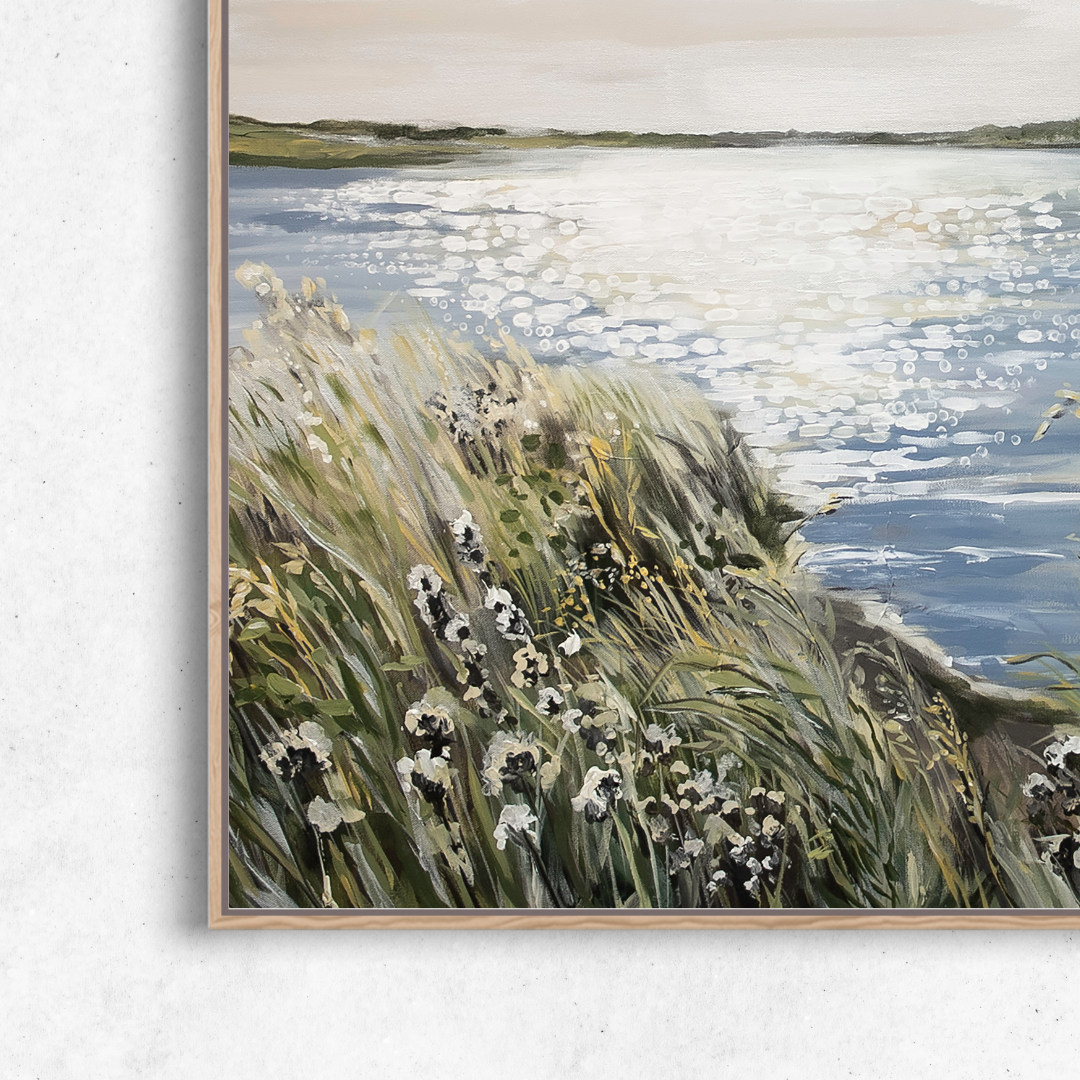 Sparkling Waters in a Nature Refuge - Canvas Print