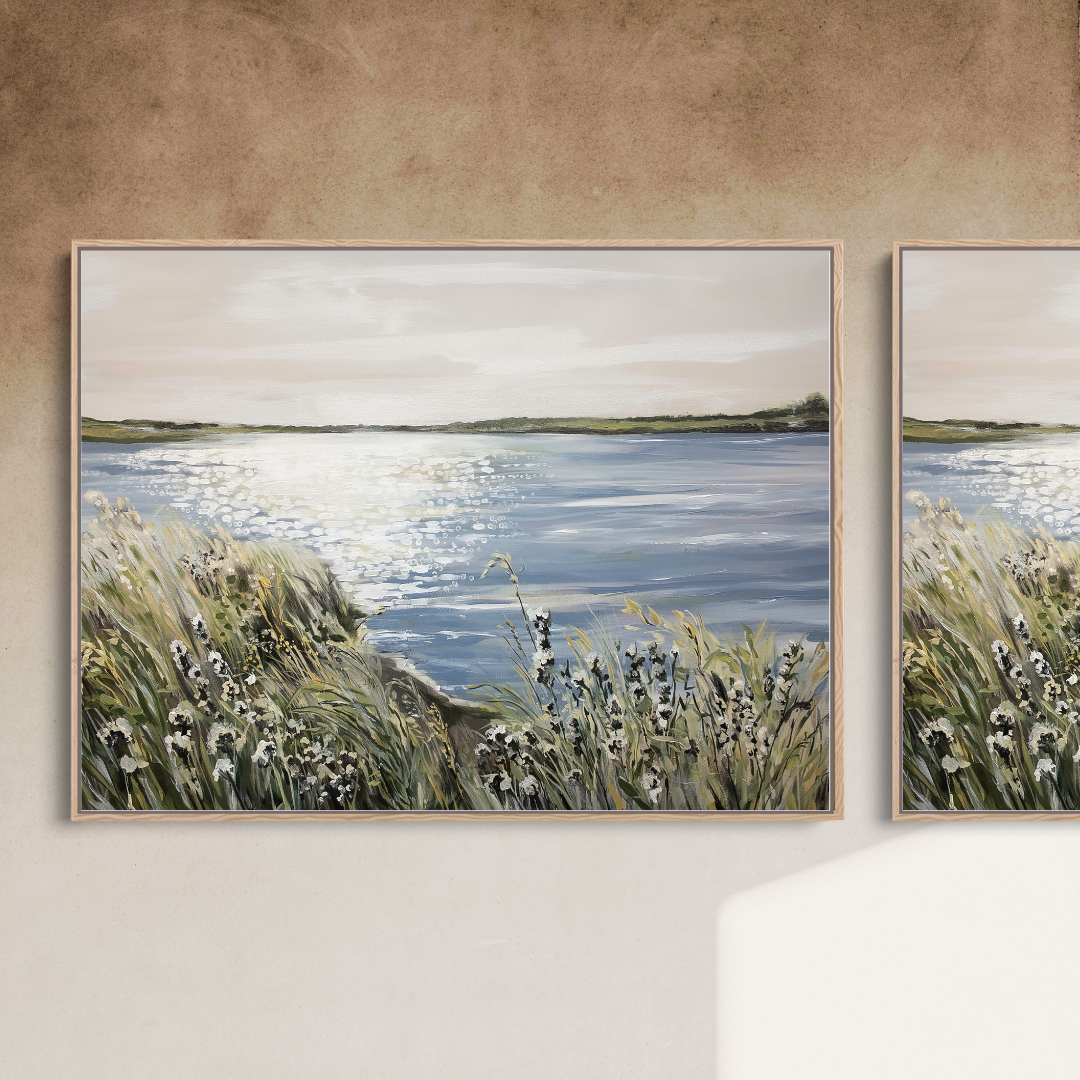 Sparkling Waters in a Nature Refuge - Canvas Print