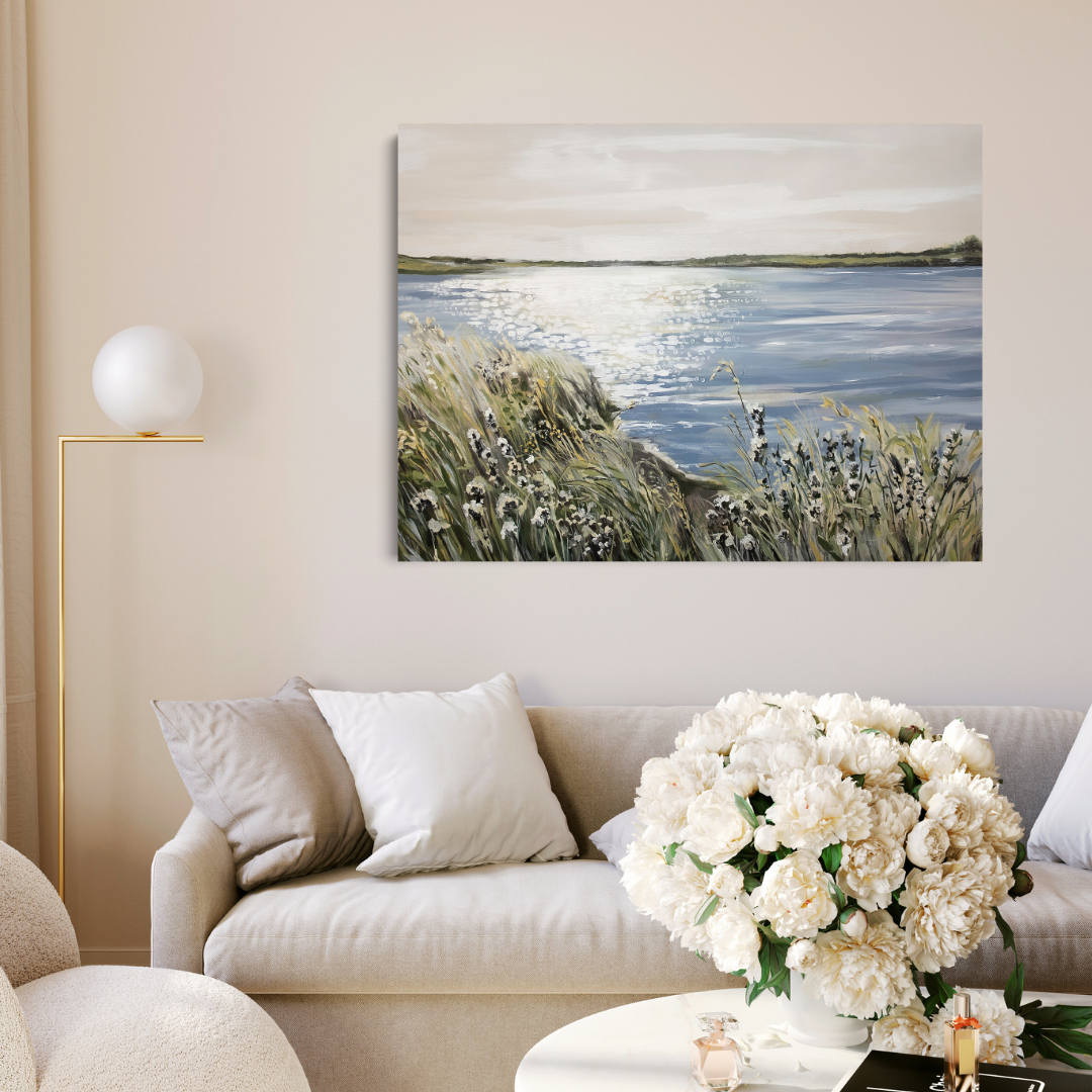 Sparkling Waters in a Nature Refuge - Canvas Print