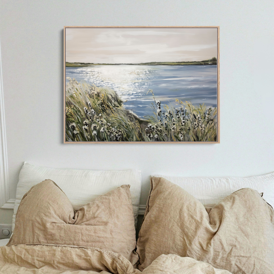 Sparkling Waters in a Nature Refuge - Canvas Print
