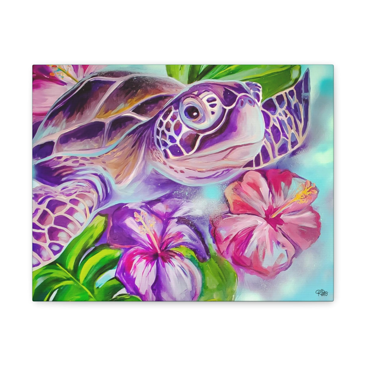 Splish - Canvas Print