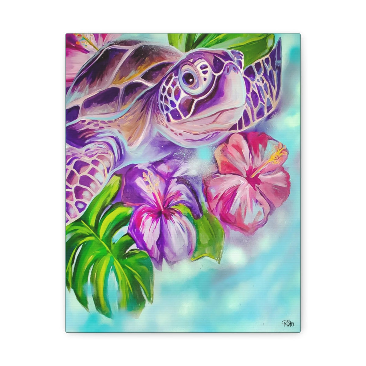 Splish - Canvas Print