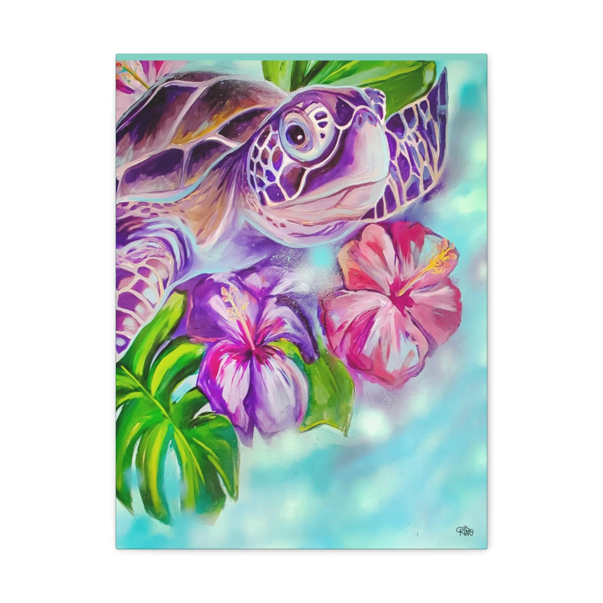 Splish - Canvas Print