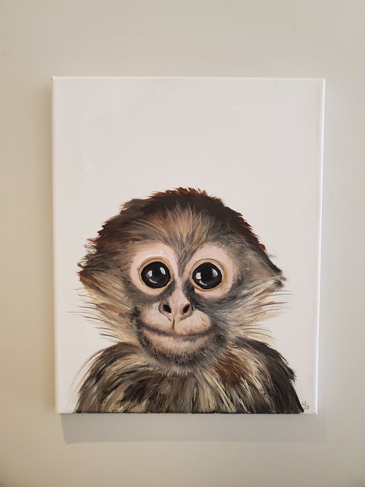 Baby Monkey - Original Painting
