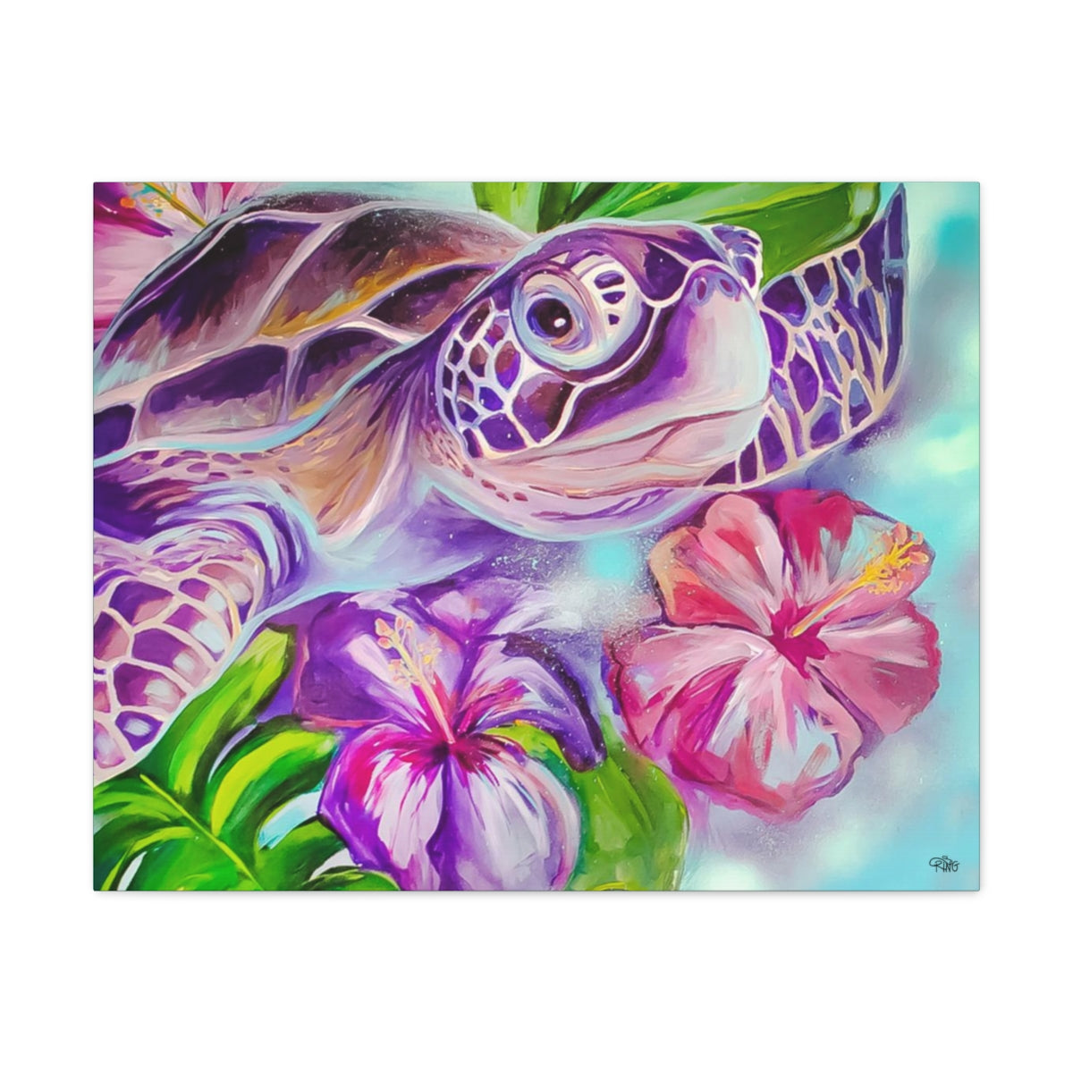 Splish - Canvas Print