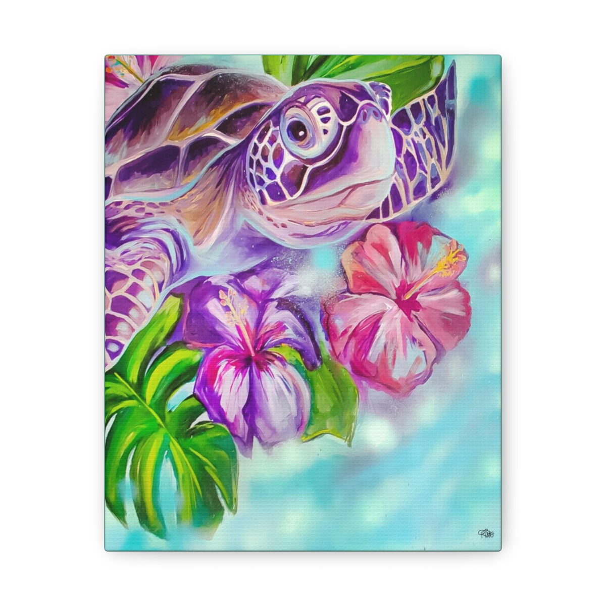 Splish - Canvas Print