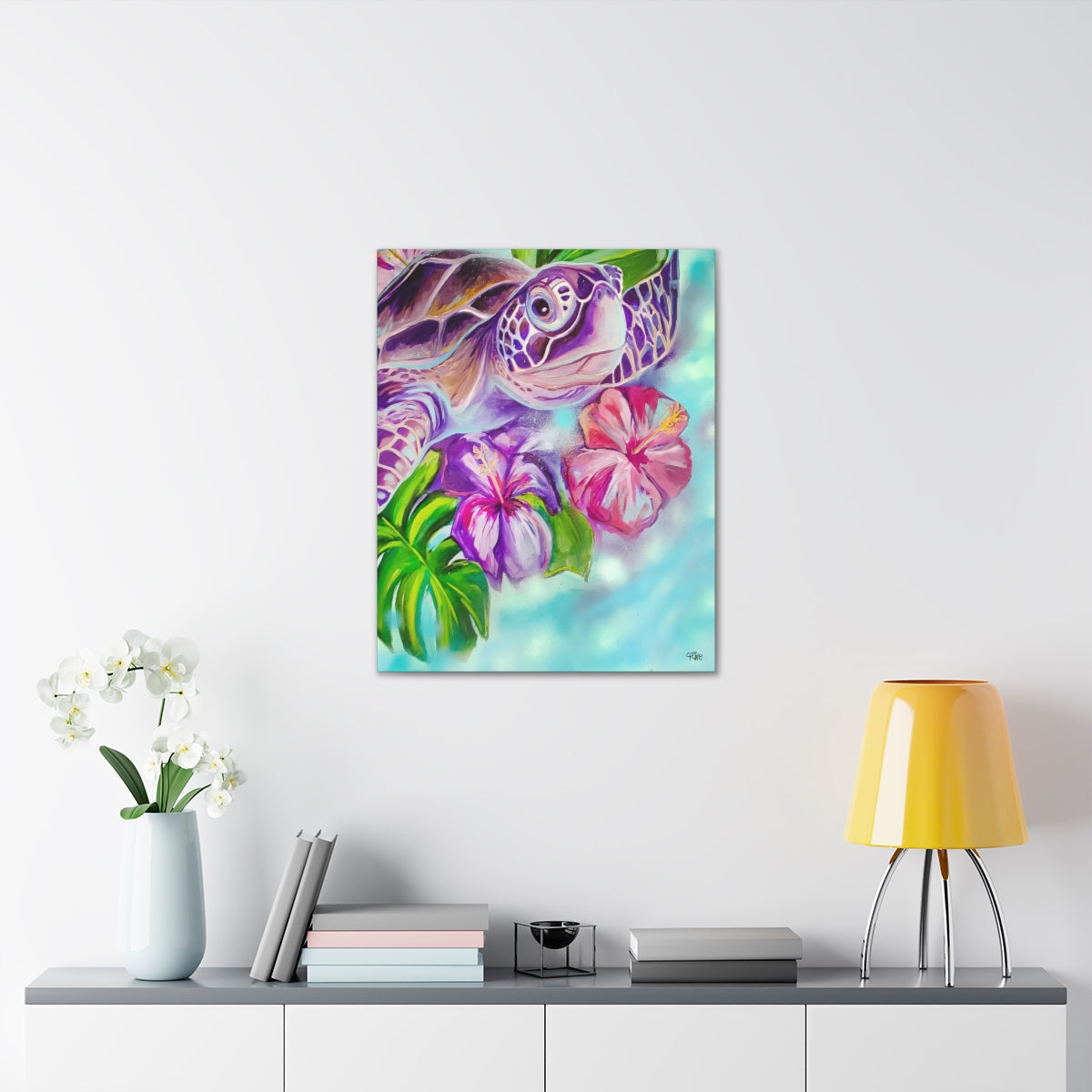 Splish - Canvas Print