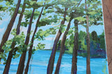 Day off at the Lake - Original Painting