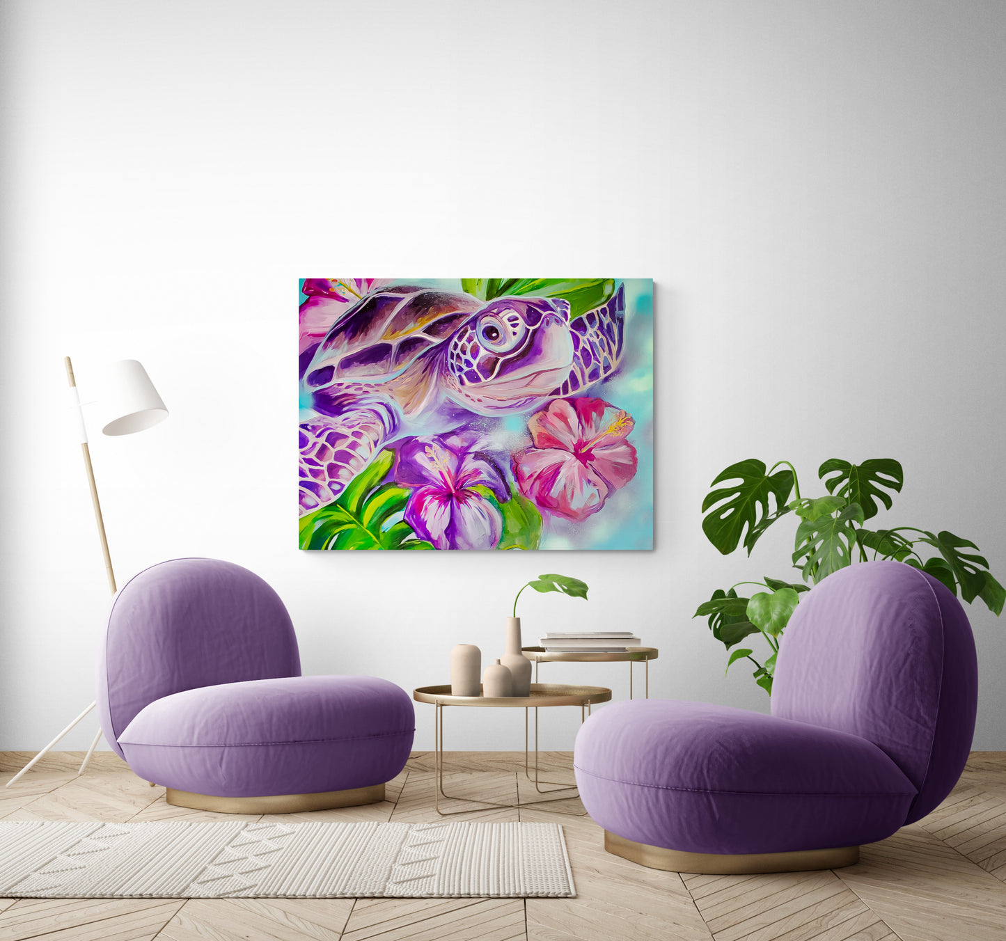 Splish - Canvas Print