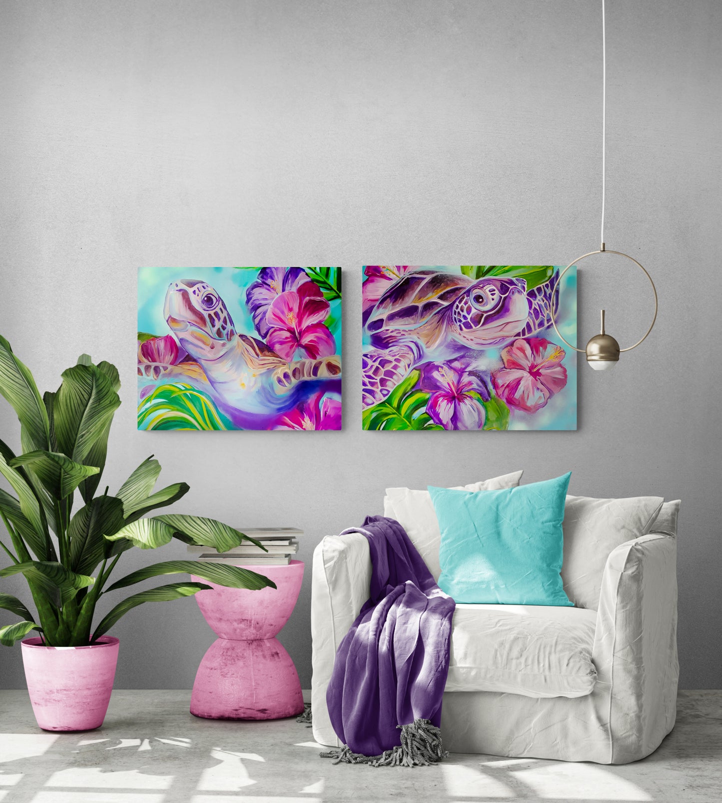 Splish - Canvas Print