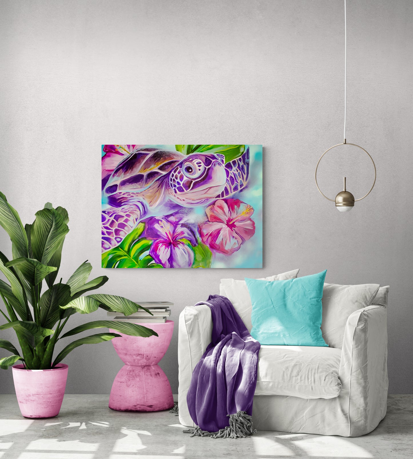 Splish - Canvas Print