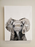Baby Elephant - Original Painting