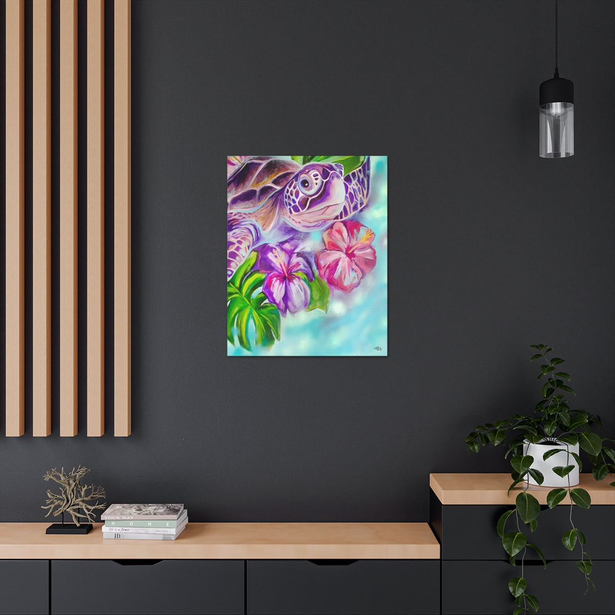 Splish - Canvas Print