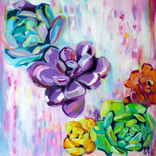Floral Showers - Original Painting