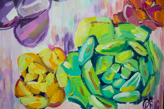 Floral Showers - Original Painting