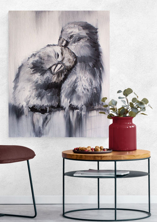 Hold Me Close - Canvas Print