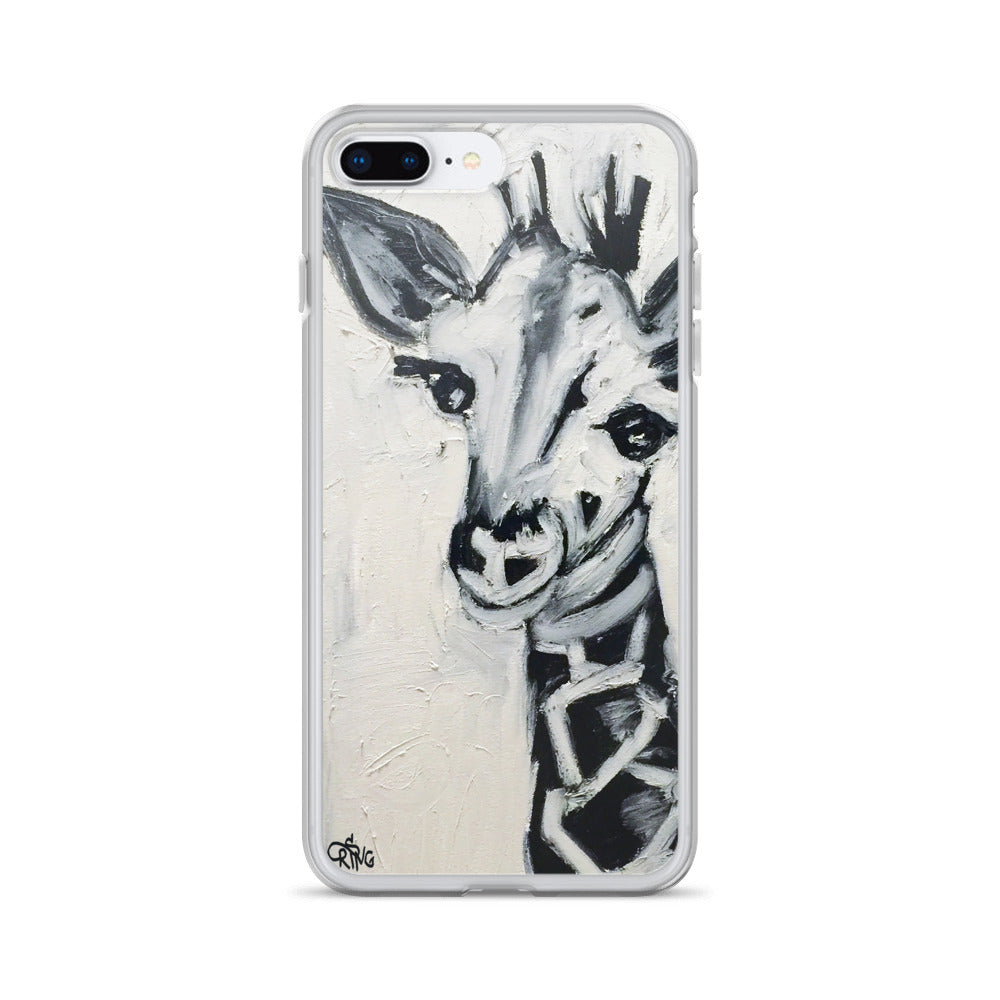 Baby Giraffe - Wireless Compatible - iPhone Case