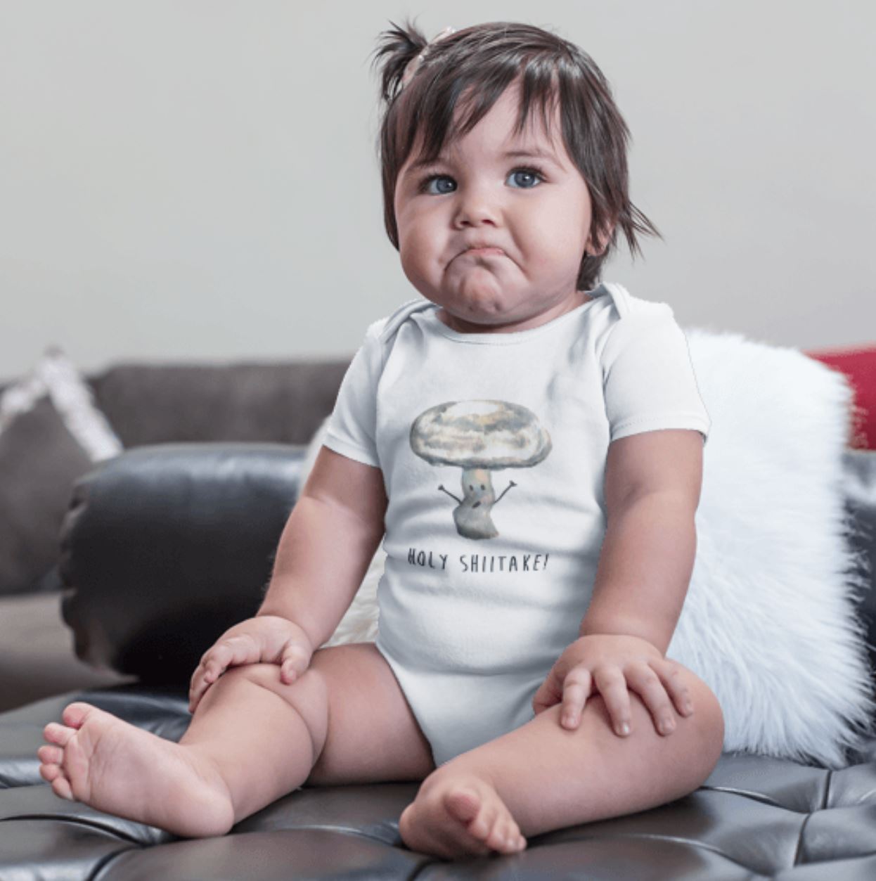 Holy Shiitake! - Baby Onesie - 6 - 24 Months