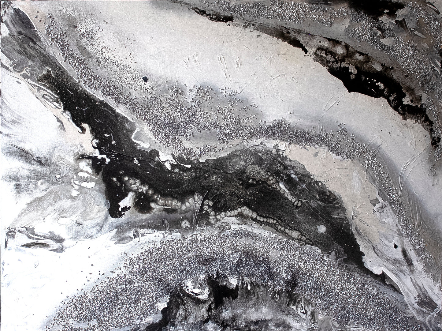 Shimmering Onyx - Original Painting