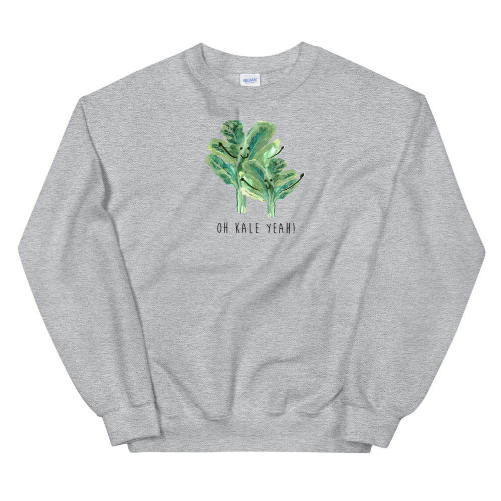 Oh Kale Yeah! - Gildan - Comfy Unisex Sweatshirts
