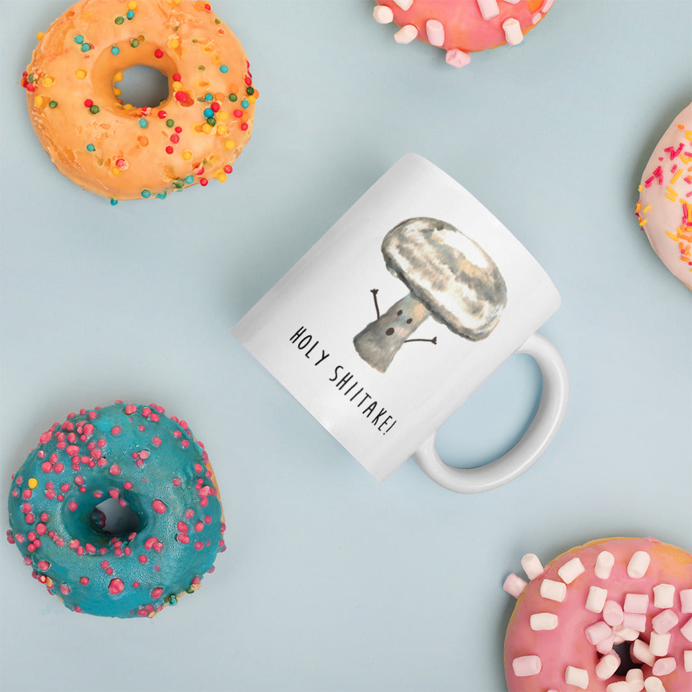 Holy Shiitake! - Coffee and Tea - Ceramic Cup / Mug