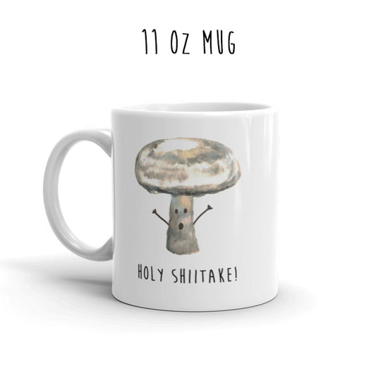 Holy Shiitake! - Coffee and Tea - Ceramic Cup / Mug