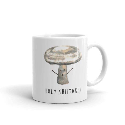 Holy Shiitake! - Coffee and Tea - Ceramic Cup / Mug