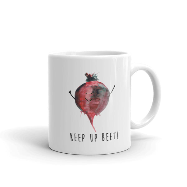 Keep Up Beat! - Coffee and Tea - Ceramic Cup / Mug