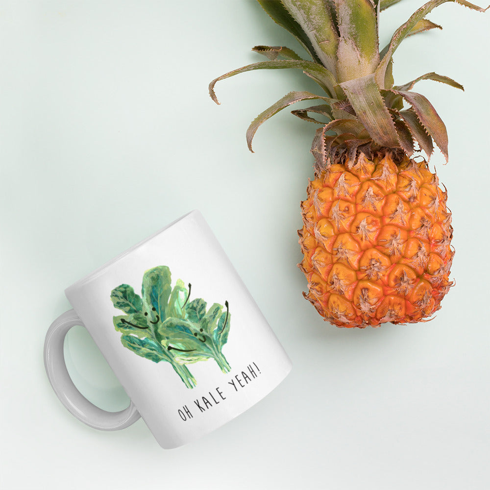 Oh Kale Yeah! - Coffee and Tea - Ceramic Cup / Mug
