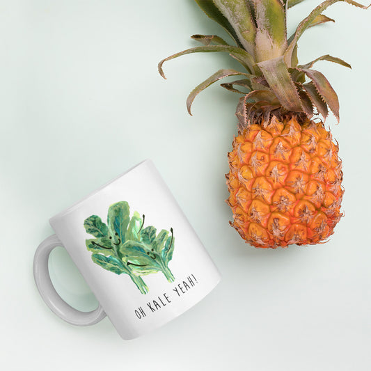 Oh Kale Yeah! - Coffee and Tea - Ceramic Cup / Mug