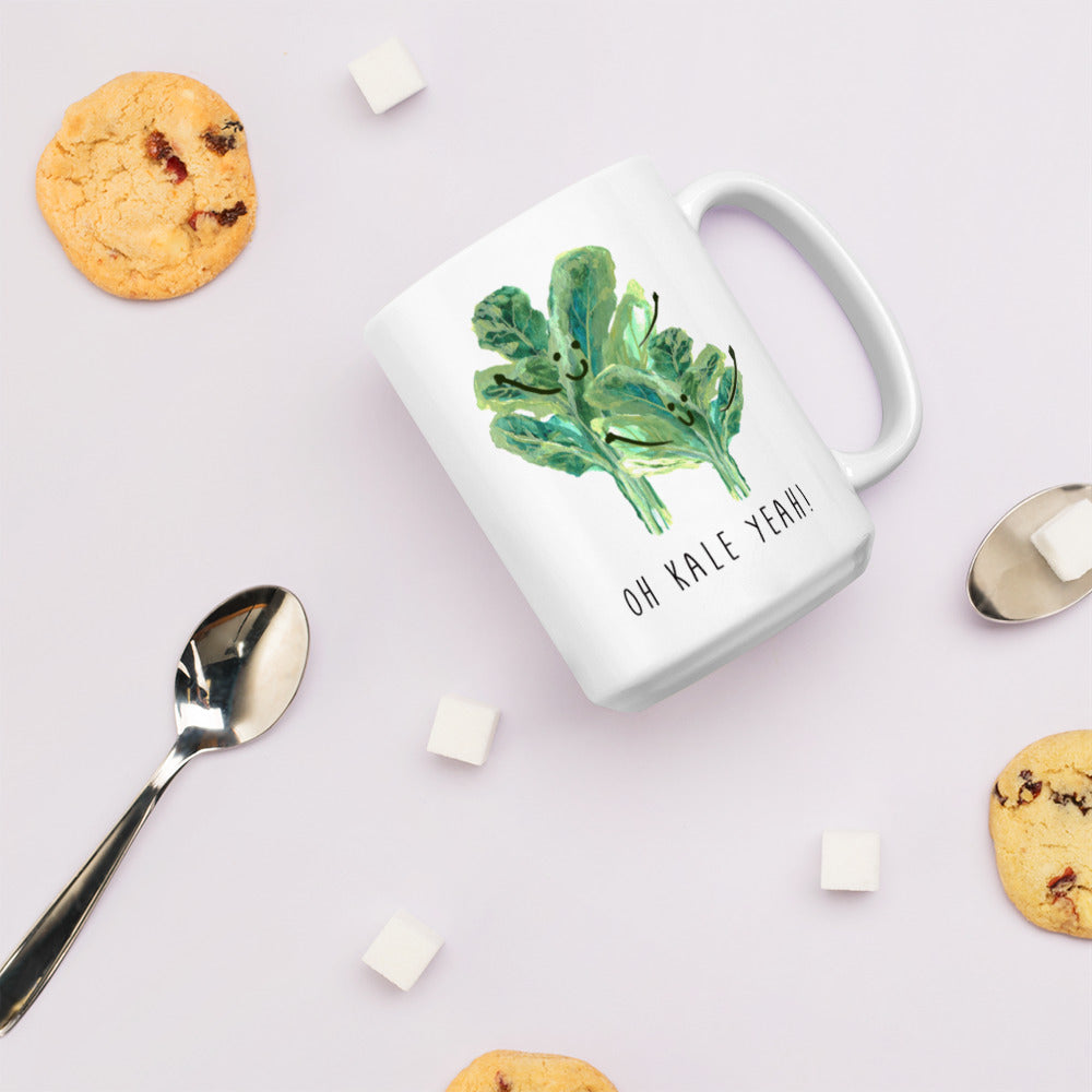 Oh Kale Yeah! - Coffee and Tea - Ceramic Cup / Mug