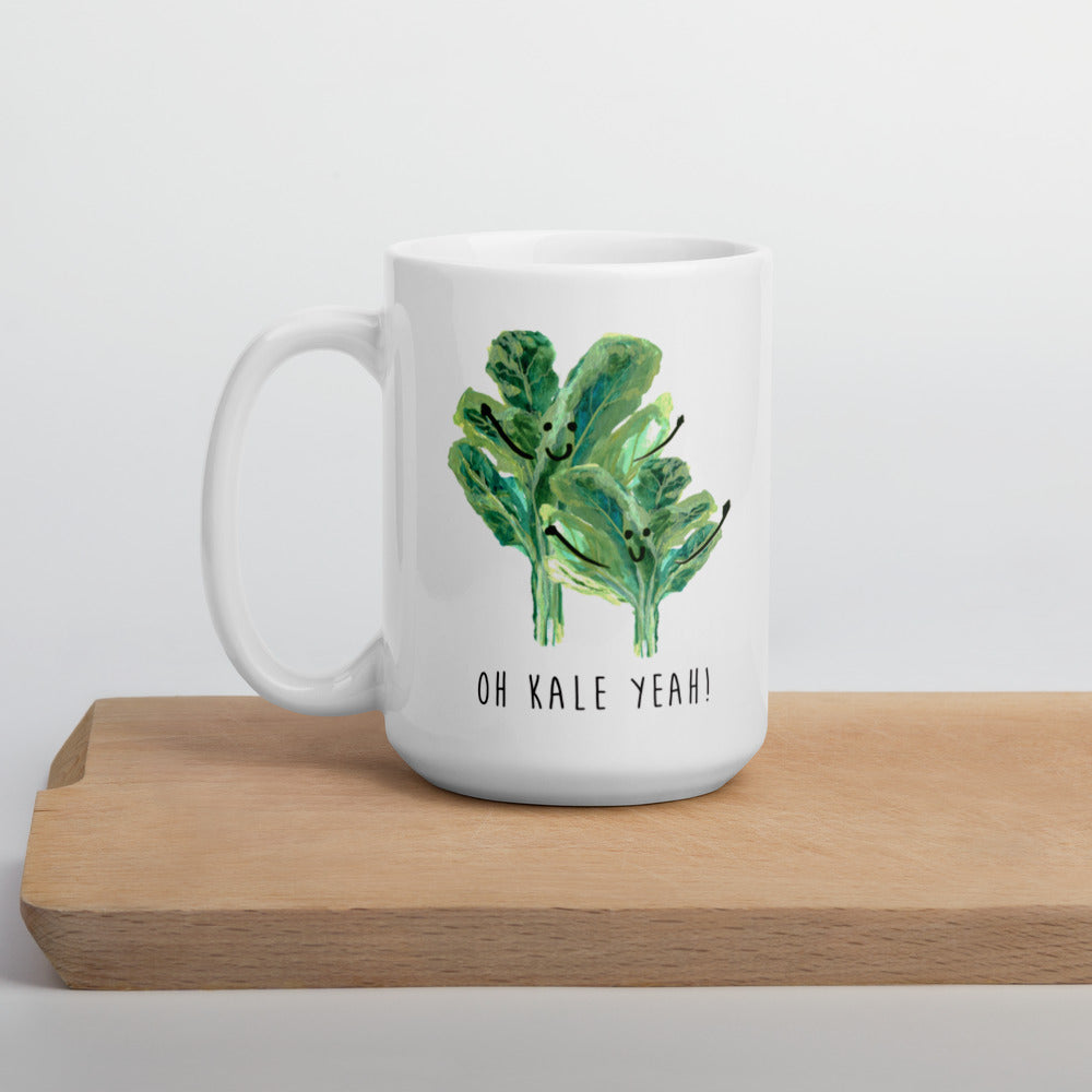 Oh Kale Yeah! - Coffee and Tea - Ceramic Cup / Mug