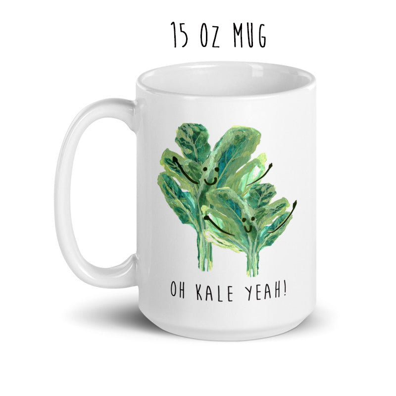 Oh Kale Yeah! - Coffee and Tea - Ceramic Cup / Mug
